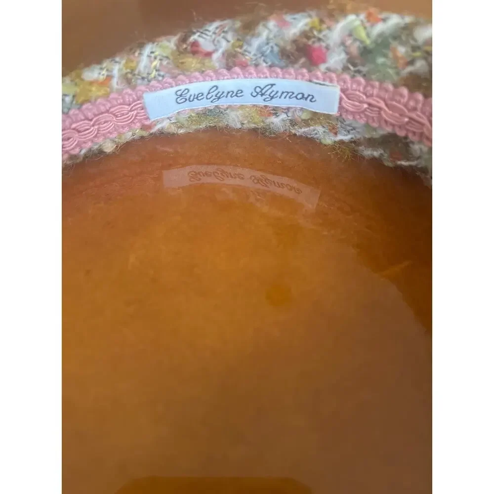 Evelyne‎ Ayman Headband Vintage Designer Fabric (Chanel)